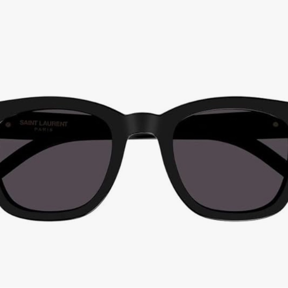 Brand New! YSL Saint Laurent Monogram Square Sunglasses Silver Hardware unisex - Picture 8 of 13